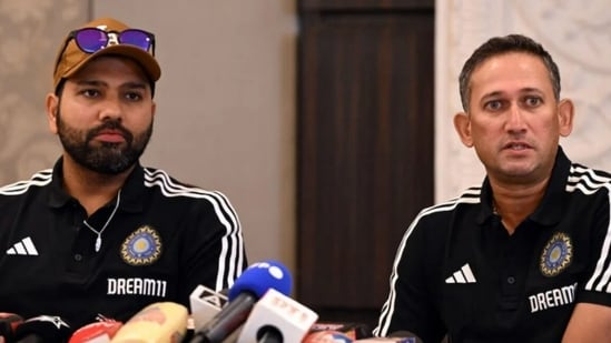 Clash over Rohit Sharma's ODI future was a big reason why Ajit Agarkar exited as chief selector(AFP)