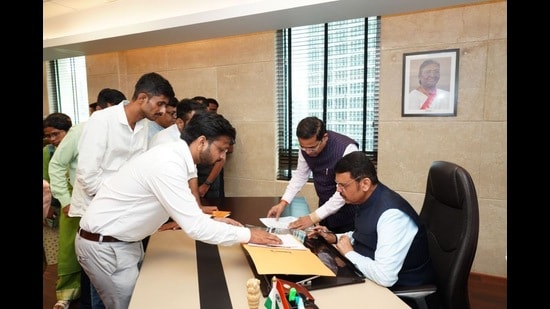 The interview-qualified candidates said the decision had created uncertainty for those awaiting the final stage of the recruitment process. (HT)