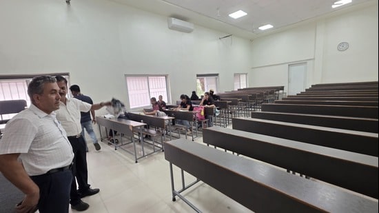 The latest inspection covered 21 PG facilities and hostels, 13 coaching classes, one study centre and one fitness gym. (HT PHOTO)