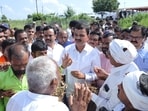 Bharne assured elected representatives that the state government would make every effort to secure maximum compensation and assistance for affected farmers. (HT)