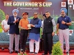 In line with its focus on grooming golf talent from economically weaker sections, CGA organised the Governor’s Cup last year. Punjab governor and Chandigarh administrator Gulab Chand Kataria, who gave away the prizes, appreciated the CGA’s grassroots approach to promote golf in the region. (HT File)