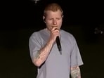 Ed Sheeran at the Philadelphia concert
