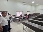 The latest inspection covered 21 PG facilities and hostels, 13 coaching classes, one study centre and one fitness gym. (HT PHOTO)