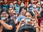 Thousands of final-year undergraduate and postgraduate students are expected to get an opportunity to interact directly with prospective employers and explore employment opportunities. (RAJ K RAJ /HT PHOTO)