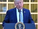 US President Donald Trump 