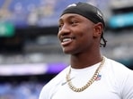 Zay Flowers injury update: When will Ravens WR return? Latest update ahead of Week 2(Photo by Caleb Bowlin / GETTY IMAGES NORTH AMERICA / Getty Images via AFP)(Getty Images via AFP)