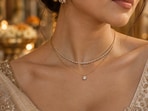 Festive diamond styles are dainty yet carry head-turning glam. (Picture credit: AI generated)