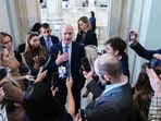Coinbase CEO Brian Armstrong on Capitol Hill in January.