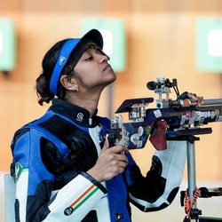 Elavenil Valarivan was on track for a gold but a silver isn't too bad either