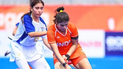 Deepika’s eight-goal masterclass sets women’s hockey record, gives Asiad 2026 a flying start (Hockey India) Deepika’s eight-goal masterclass sets women’s hockey record, gives Asiad 2026 a flying start (Hockey India)