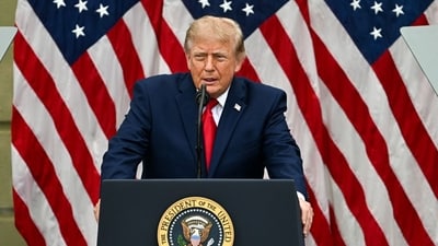 DHS issues blunt warning to noncitizens: Illegal voting could mean arrest, deportation. (Bloomberg) DHS issues blunt warning to noncitizens: Illegal voting could mean arrest, deportation. (Bloomberg)