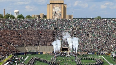 The Notre Dame stadium (Justin Casterline/Getty Images/AFP ) The Notre Dame stadium (Justin Casterline/Getty Images/AFP )