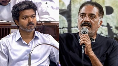 Prakash Raj said CM Vijay should be given sufficient time to work, regardless of whether people had voted for him. (Photos Credit: PTI) Prakash Raj said CM Vijay should be given sufficient time to work, regardless of whether people had voted for him. (Photos Credit: PTI)