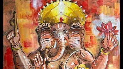 Mythological figures and episodes inspire artist Shankar Prasad Sarma to visualise narratives from a different perspective. Mythological figures and episodes inspire artist Shankar Prasad Sarma to visualise narratives from a different perspective.