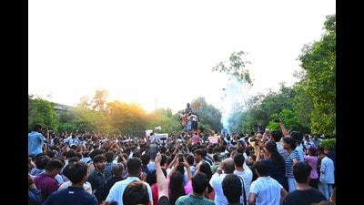 The voting for the DUSU elections (2026–27) concluded on September 18, with results declared on September 19. (Vipin Kumar/HT Photo) The voting for the DUSU elections (2026–27) concluded on September 18, with results declared on September 19. (Vipin Kumar/HT Photo)