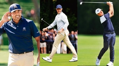 Rory McIlroy (Centre), Anirban Lahiri (Left) and Viktor Hovland (Right) are among the golfers set to compete in the tournament. (Photos: HTBS) Rory McIlroy (Centre), Anirban Lahiri (Left) and Viktor Hovland (Right) are among the golfers set to compete in the tournament. (Photos: HTBS)