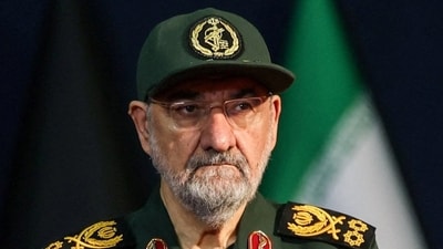 Mohsen Rezaei claimed that Iran recently tested a multi-warhead anti-ship missile near a US vessel or aircraft carrier. (HT file)