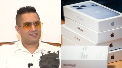 'Raja D King' is an Amritsar-based businessman and social media personality who has grabbed attention for his giveaways 'Raja D King' is an Amritsar-based businessman and social media personality who has grabbed attention for his giveaways