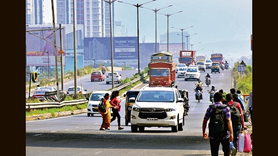 A senior NHAI official said the gradient correction involved substantial engineering work and could not be completed through routine safety interventions. (HT)