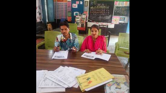 A total of 7,032 learners appeared for the examination on Sunday. (HT)
