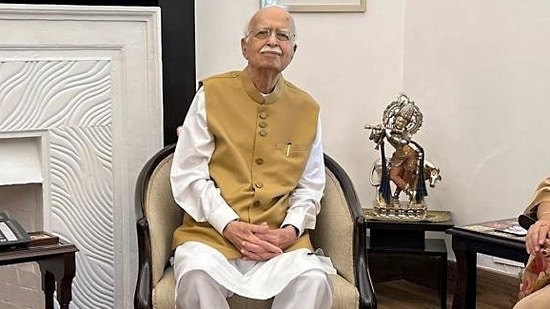 Advani, his daughter Pratibha Advani, and his daughter-in-law Geetika have been issued notices for ‘no mapping’, voters who could not be linked with the electoral roll from the previous revision. (PTI/ANI)