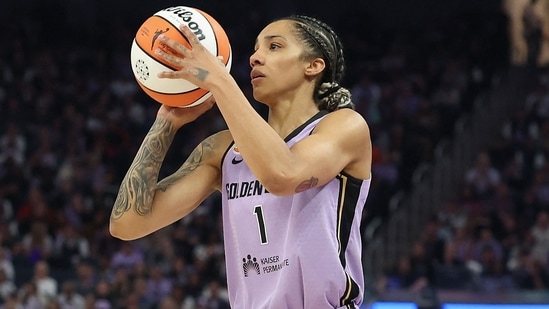  The Valkyries listed Gabby Williams as out on the injury report vs Storm.(Getty Images via AFP)