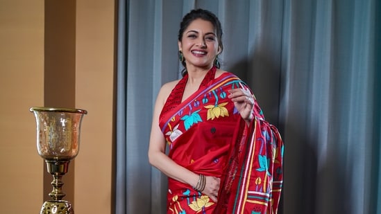 Actor Bhagyashree recently visited Lucknow