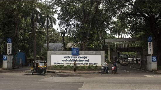 IIT Bombay main gate (Pratik Chorge/HT PHOTO)