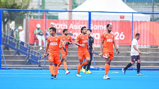 India defeated Indonesia 13-1 in the men's hockey Pool A tie on Sunday. 