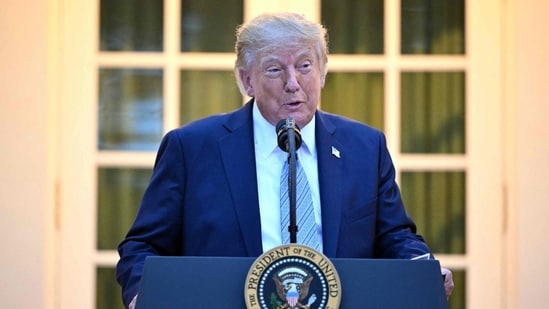 Exporters raise concerns over a new US law allowing President Donald Trump to impose tariffs of up to 100% on Indian goods. (AFP)