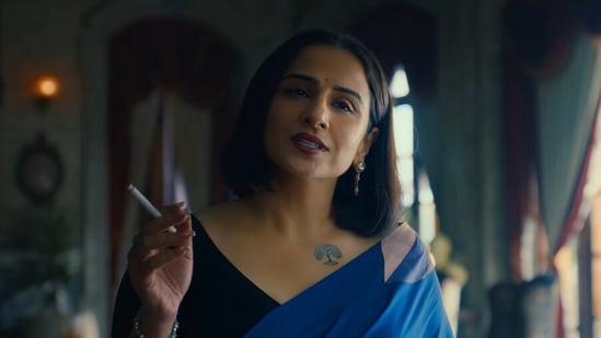 Vidya Balan in a still from Jailer 2.