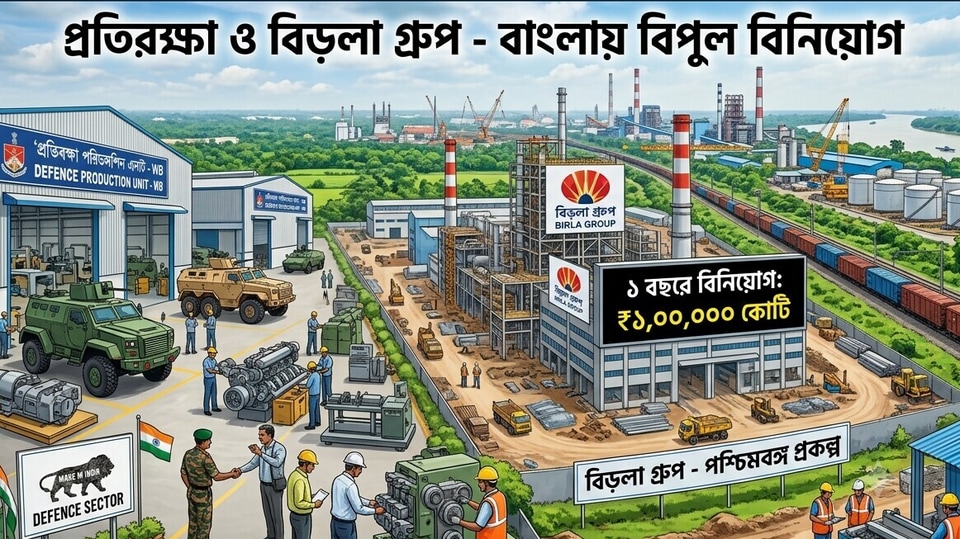 পুরুলিয়ায় বড় বিনিয়োগ থেকে আদিত্য বিড়লা গ্রুপের লগ্নি - শিল্পে আশা জোগাচ্ছে পশ্চিমবঙ্গ। (ছবিটি প্রতীকী, সৌজন্যে ন্যানো ব্যানানা দিয়ে তৈরি)