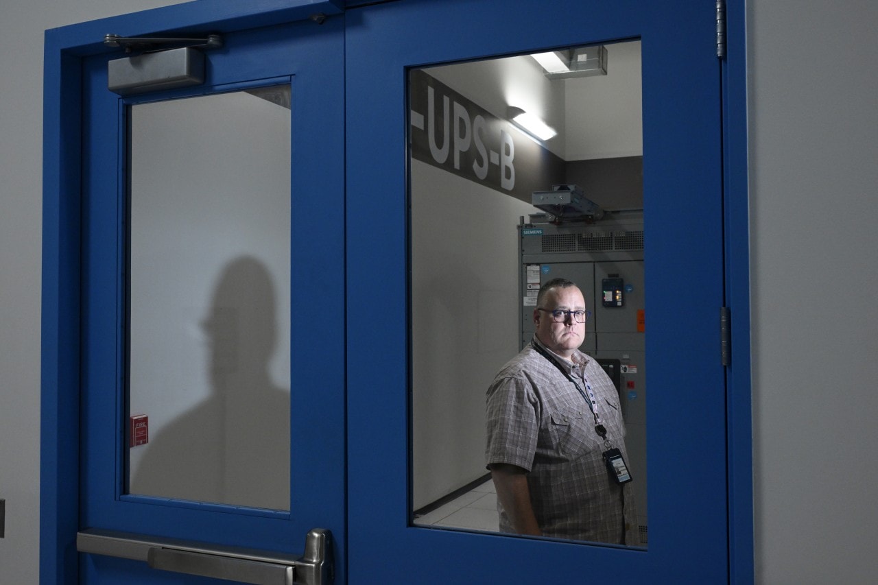 Don Atkinson, a manager at the Ashburn plant, says he isn't personally a big user of AI. Don Atkinson, a manager at the Ashburn plant, says he isn't personally a big user of AI.