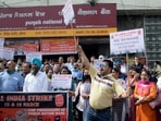The upcoming strike follows a nationwide one-day bank strike held on September 11, when employees and officers of several public-sector banks walked off the job.(Representational/ANI Photo)