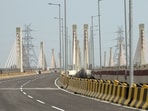  A view of the Barapullah Phase-3 elevated corridor that is scheduled to be inaugurated on September 29.