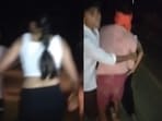 The disturbing visuals have prompted calls for police action against whoever is responsible for the incident.