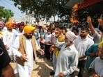 Campaign starts from Dhuri, CM pitches his govt’s record to voters. (HT File)