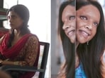 Deepika Padukone in a still from Chhaapak and Konkona Sensharma in a still from Talvar.