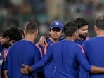 NeIndia's captain Shreyas Iyer, Vaibhav Sooryavanshi, Abhishek Sharma and teammates before the first T20I cricket match between India and Afghanistan, in New Delhi, Sunday. (PTI) NeIndia's captain Shreyas Iyer, Vaibhav Sooryavanshi, Abhishek Sharma and teammates before the first T20I cricket match between India and Afghanistan, in New Delhi, Sunday. (PTI)