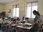 Official recruitment records of the education department show that PGTs have continued to be posted at government senior-secondary schools against vacant posts. (HT File)