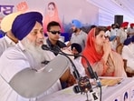 SAD chief Sukhbir Badal addressing a rally in Tarn Taran on Sunday. (HT Photo) SAD chief Sukhbir Badal addressing a rally in Tarn Taran on Sunday. (HT Photo)