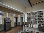 The buildings, built between 1950 and 1955, combine Art Deco with colonial neo-classicism, indigenous traditions, and haveli architecture: a central courtyard, a street-facing concrete verandah, and climatic shading through windows and concrete grills. (Sanchit Khanna/HT Photo)
