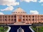 Voting in the Jaipur, Jodhpur and Kota municipal corporations will be held on September 25. (Rajasthan high court website) Voting in the Jaipur, Jodhpur and Kota municipal corporations will be held on September 25. (Rajasthan high court website)