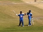 Yashbardhan Singh Chauhan compiled a brilliant century against Australia U-19. Yashbardhan Singh Chauhan compiled a brilliant century against Australia U-19.