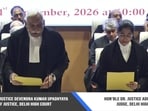 Seven judicial officers formally join the Delhi High Court bench after taking the oath of office before Chief Justice Devendra Kumar Upadhyaya