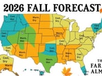 The Old Farmer's Almanac has shared its weather outlook for the rest of September across the US.