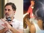 In his post, Rahul Gandhi said the Bihar government “must answer why a girl is not safe on a public road at 7 pm.”(ANI/ Video screengrab)