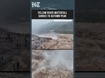 Watch: Aerial Views Capture Hukou Waterfall At Peak Flow