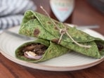 This healthy paneer spinach wrap is perfect for breakfast, lunch, and dinner. 