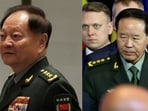 Zhang Youxia was vice-chairman of the Central Military Commission, while Liu Zhenli was chief of staff of CMC's Joint Staff Department.